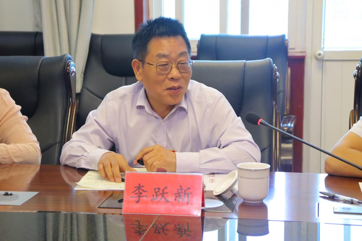 8pg电子官方网站党委书记李跃新讲话